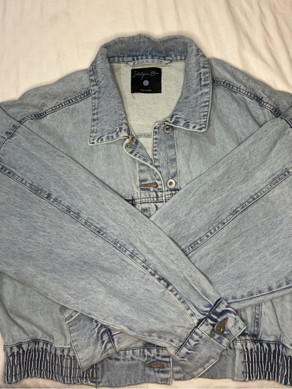 Indigo Blue Denim Jacket - Ladies Jean Jacket